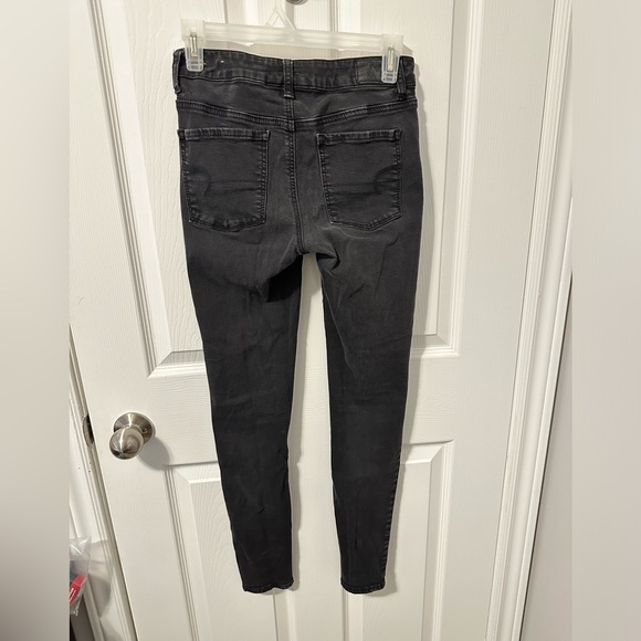 American eagle black jeans. Worn a couple times. Forgot about. Smoke free home. - Picture 2 of 2